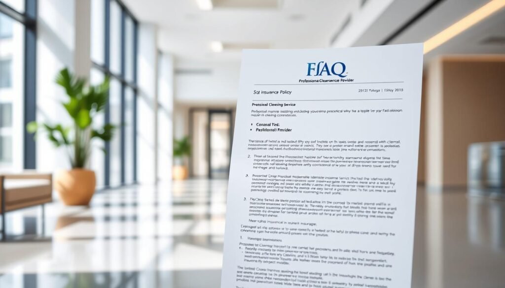 cleaning service provider insurance coverage